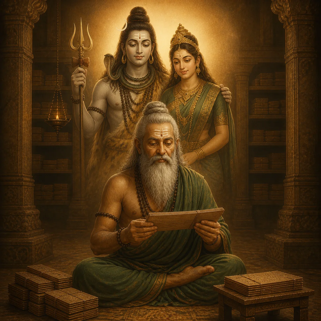 Agastya Nadi traditional lineage illustration